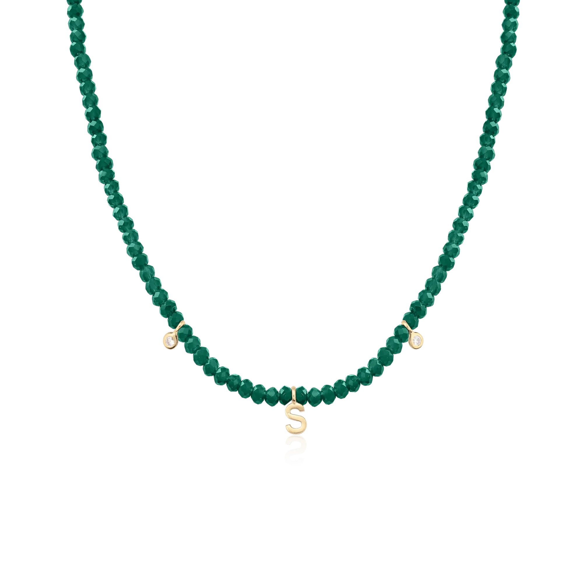 Alexis Necklace - 14K White Gold