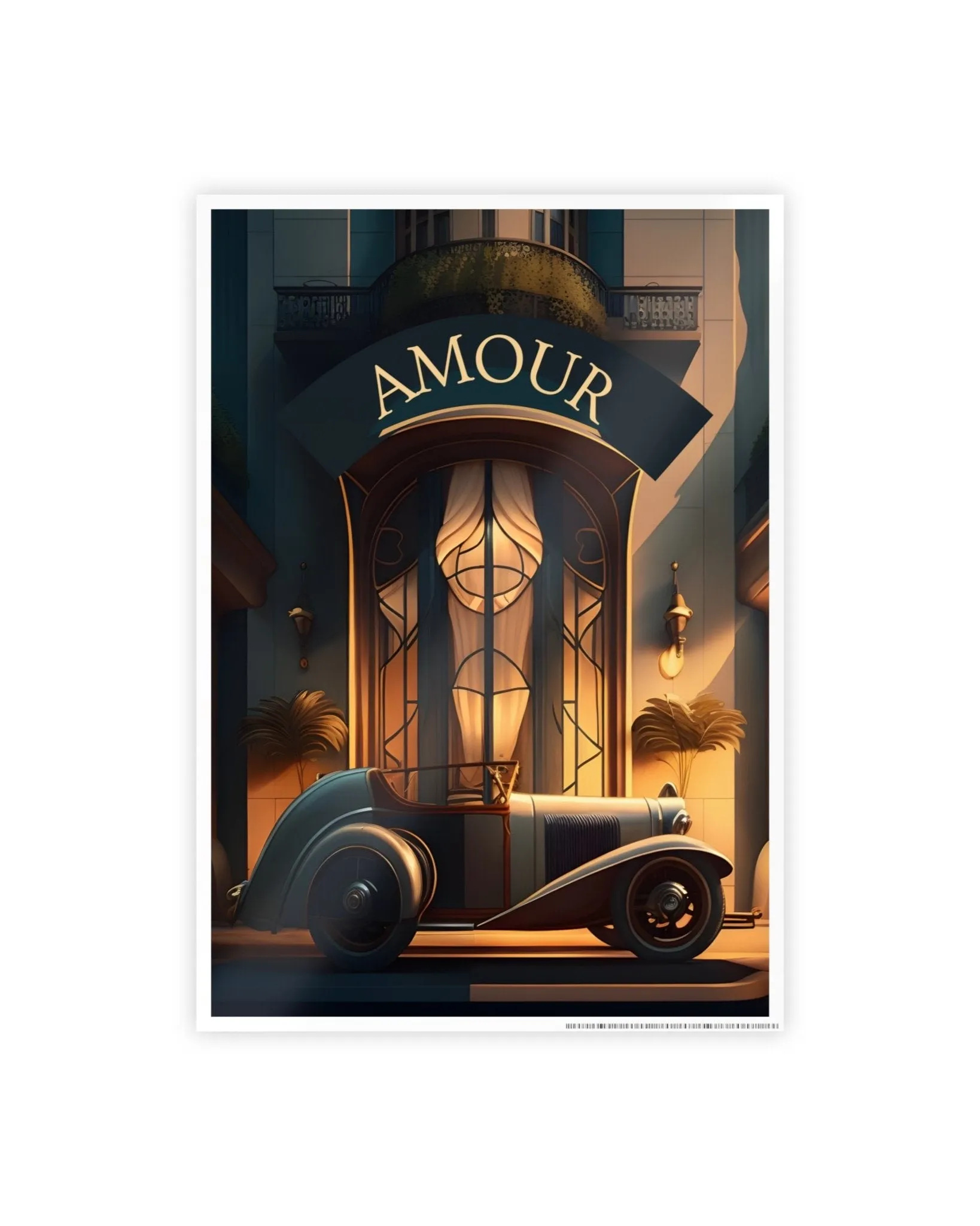 Amour Vintage Poster