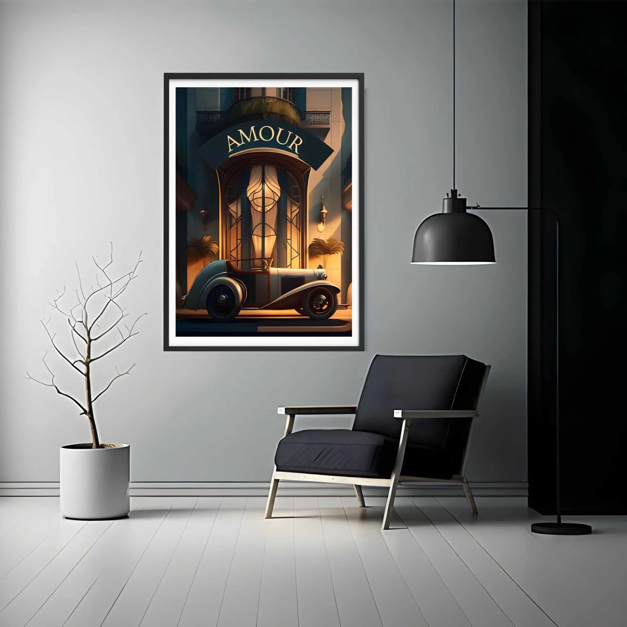 Amour Vintage Poster
