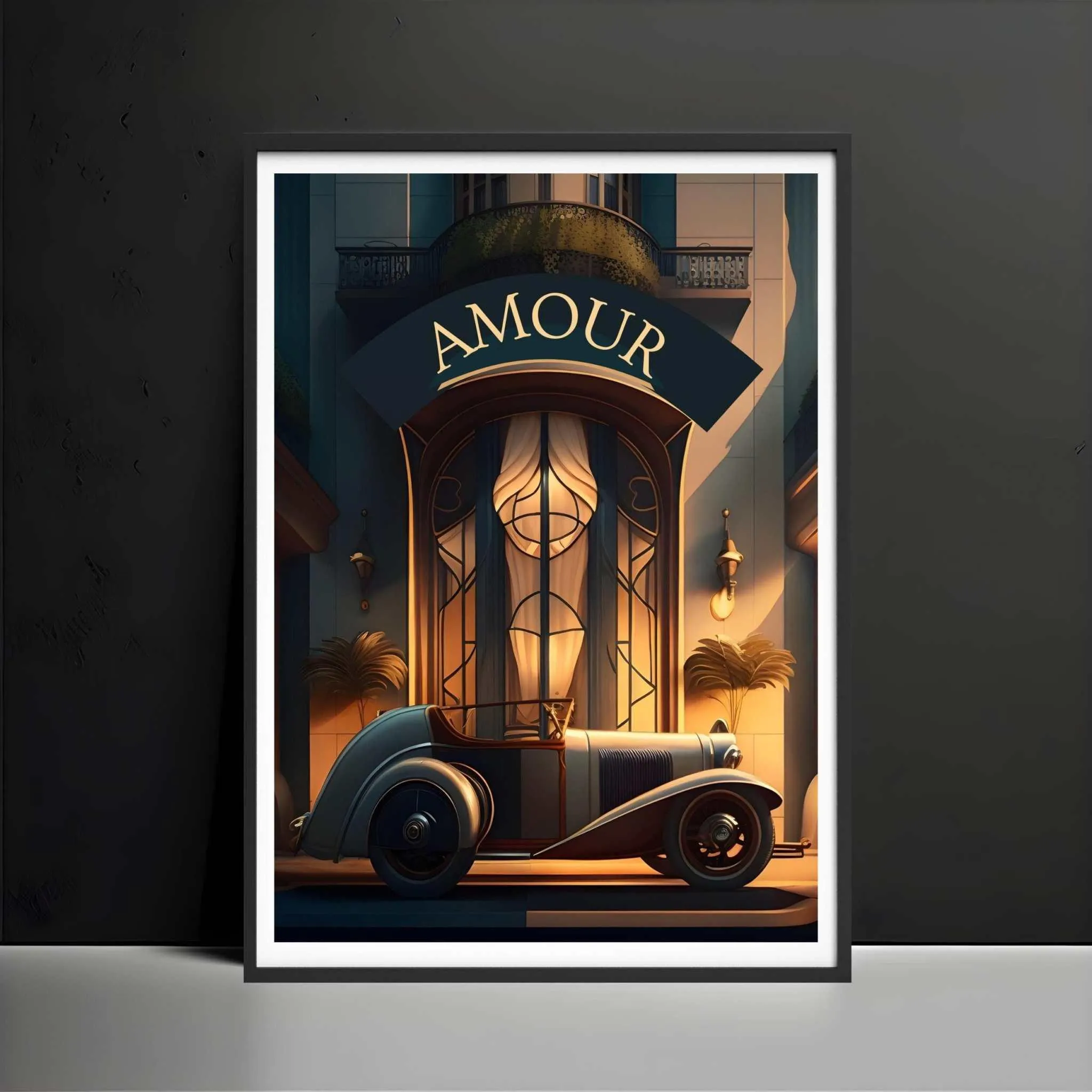 Amour Vintage Poster