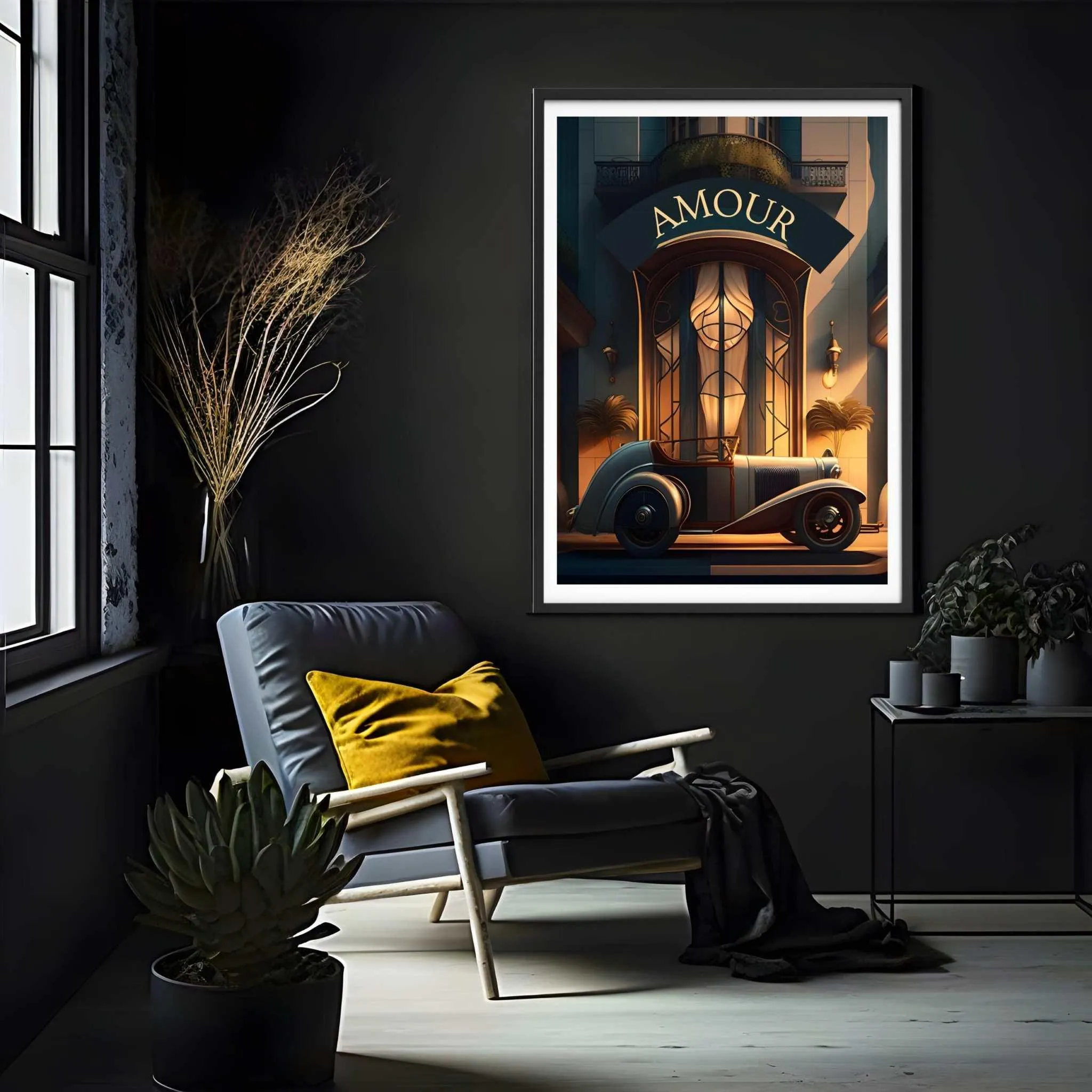 Amour Vintage Poster
