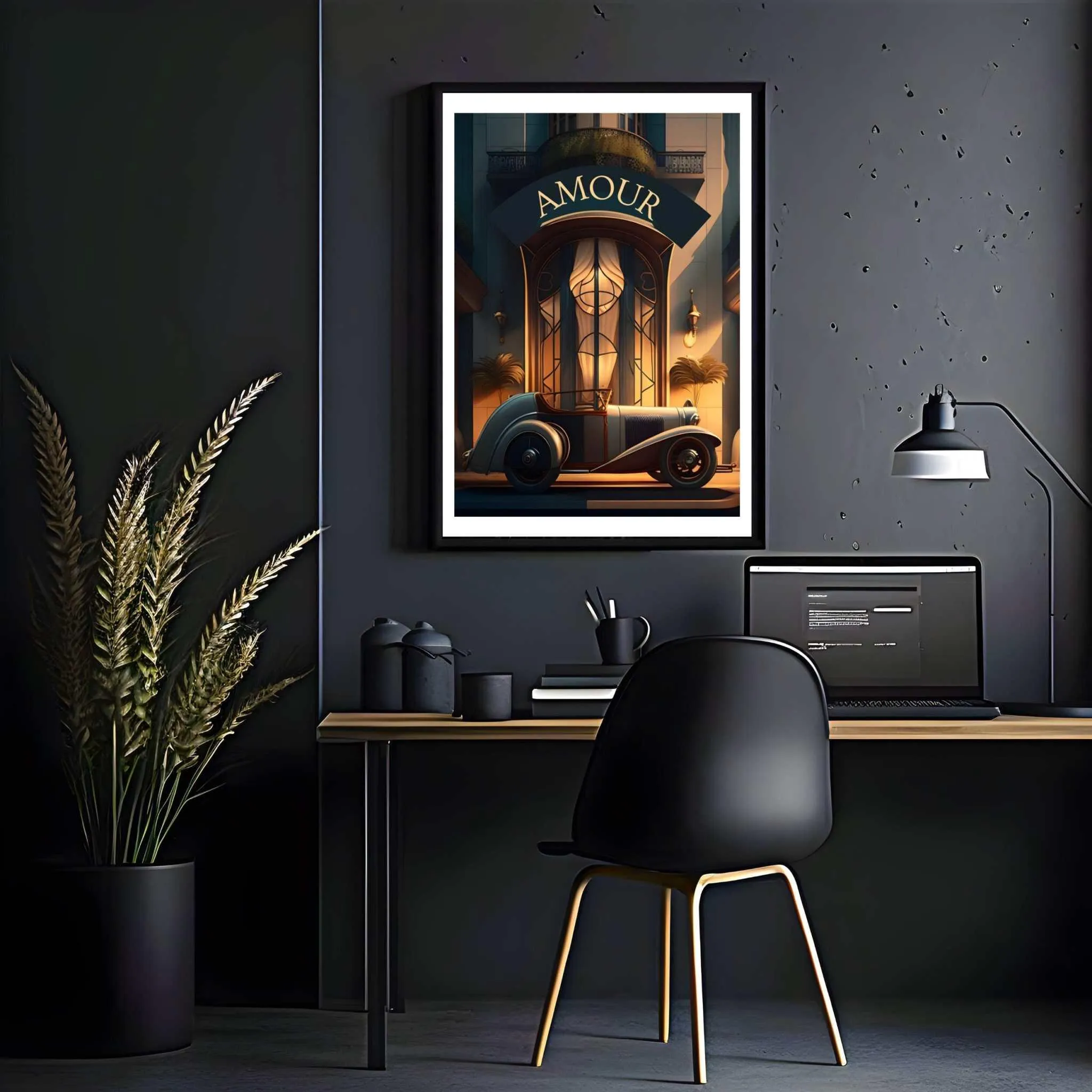 Amour Vintage Poster