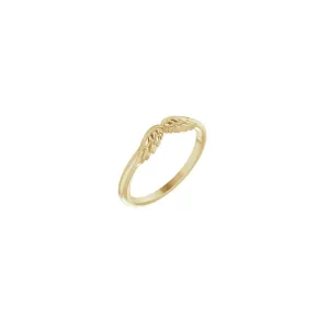 Angel Wings Stackable Ring