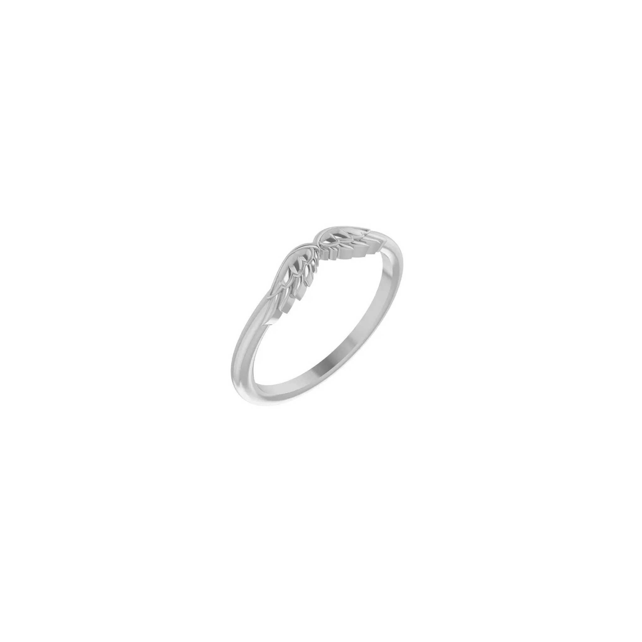 Angel Wings Stackable Ring