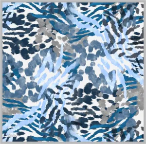 Armine Vibrant Safari Silk Scarf No. 5