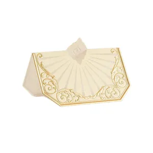 Art Deco Laser Embossed Place Card  - Discontinued