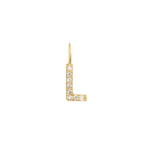 Aurelie Gi Diamond L Initial Charm