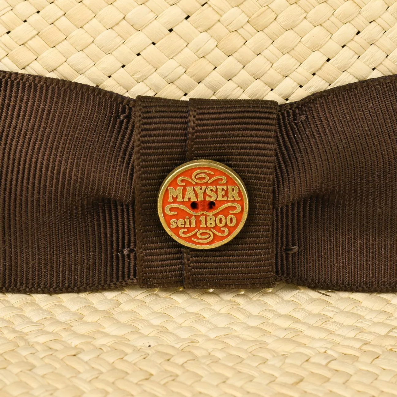 Brown Menton Panama Hat by Mayser