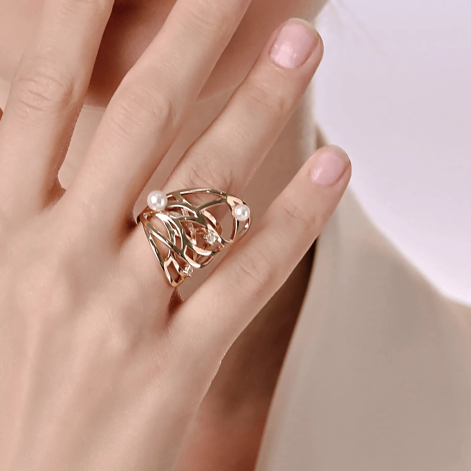 Butterfly Statement Ring