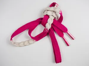 Cerise & White Obijime