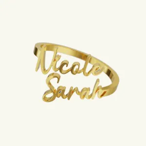 Customized Name Ring
