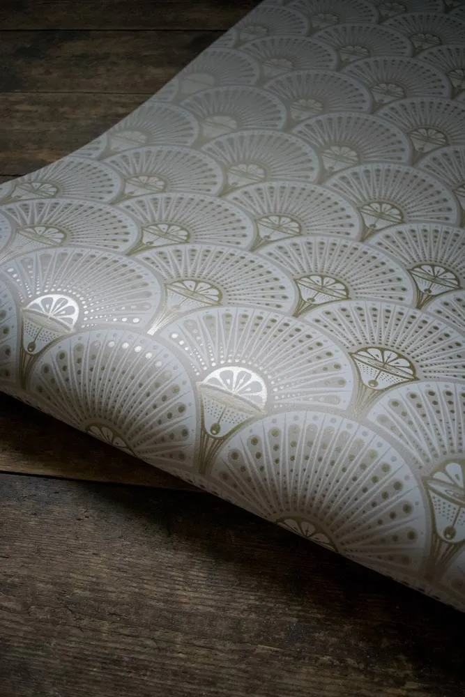 Divine Savages Deco Martini Gatsby Gold Wallpaper