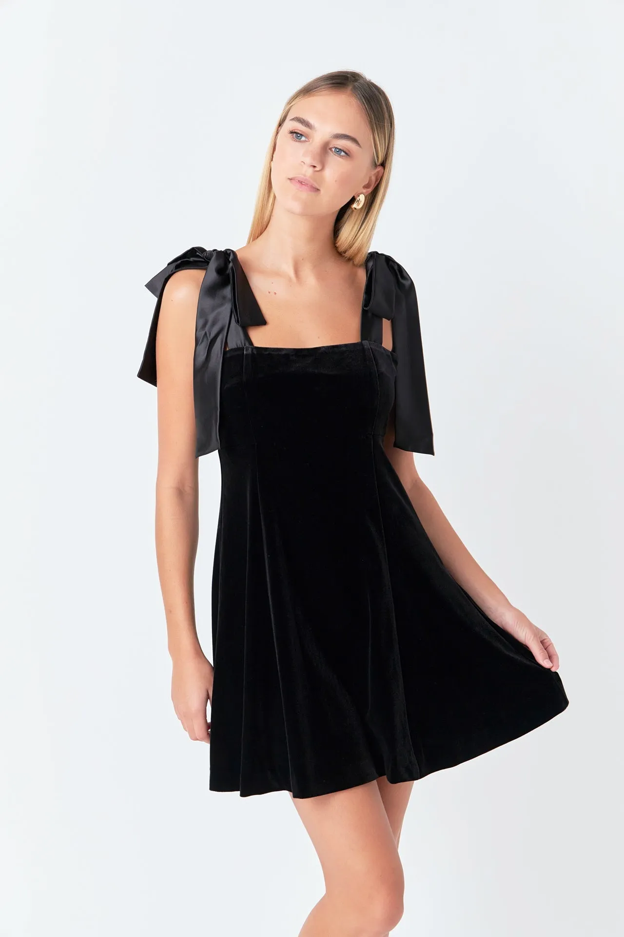 Drinks on Me Velvet Mini Dress **FINAL SALE