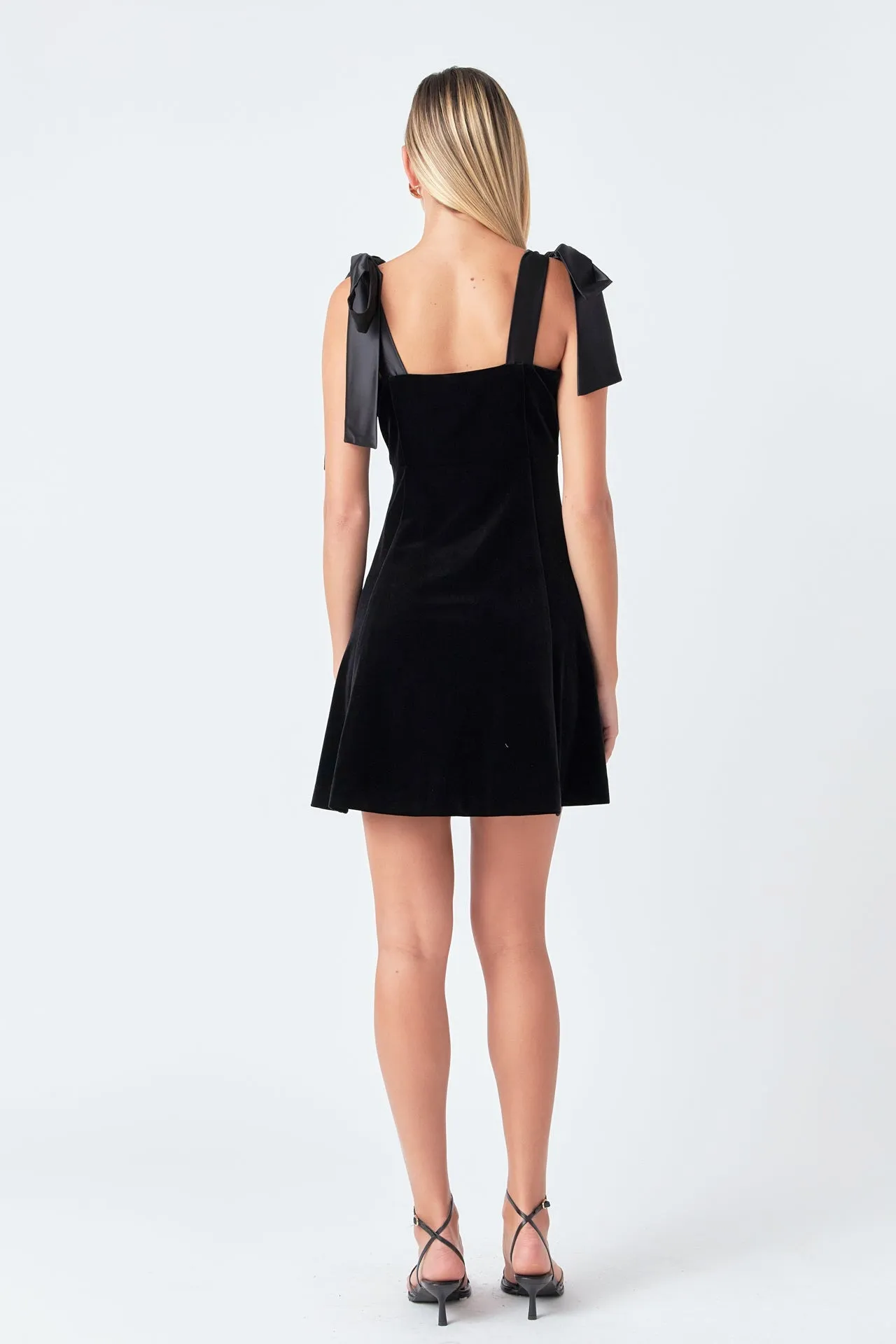 Drinks on Me Velvet Mini Dress **FINAL SALE