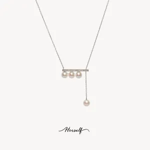 Echo Music Pearl Necklace