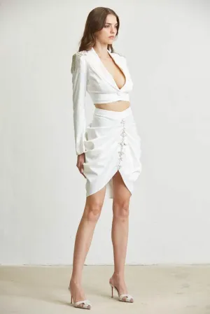 Elegant Satin Victoria Set