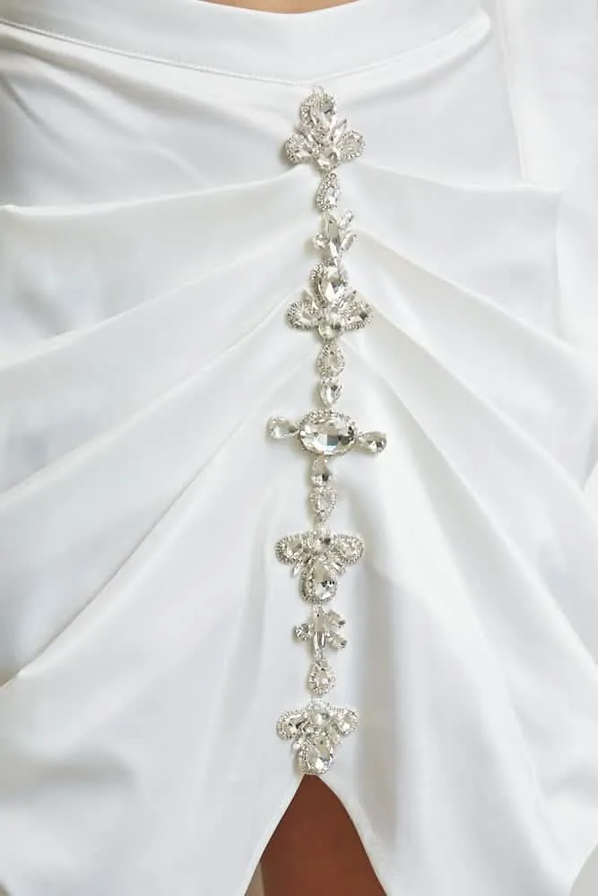 Elegant Satin Victoria Set