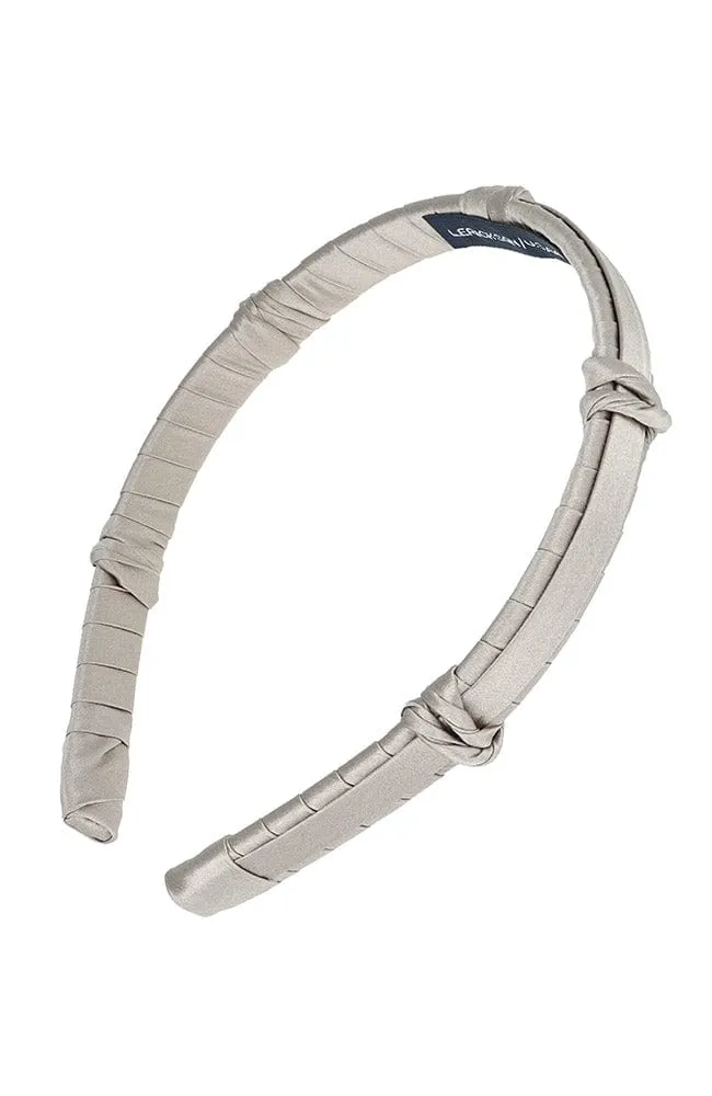 Five Knot 1/2" Ultracomfort Headband - Silk Charmeuse