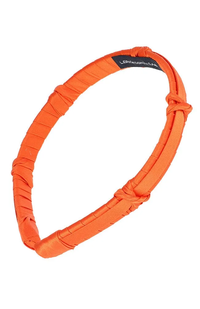Five Knot 1/2" Ultracomfort Headband - Silk Charmeuse
