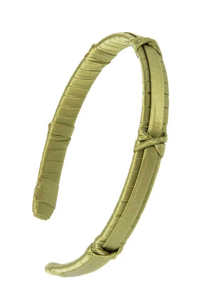Five Knot 1/2" Ultracomfort Headband - Silk Charmeuse