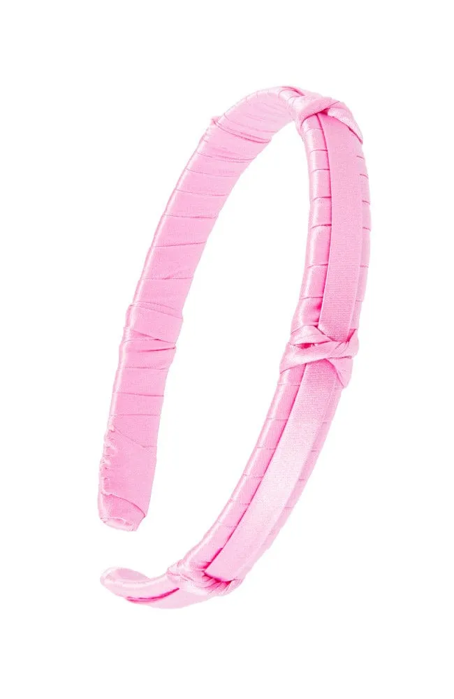 Five Knot 1/2" Ultracomfort Headband - Silk Charmeuse