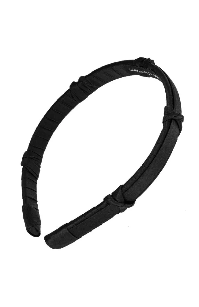 Five Knot 1/2" Ultracomfort Headband - Silk Charmeuse