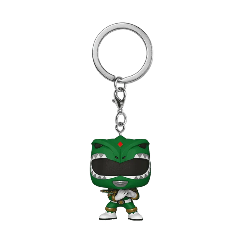 Funko Keychain Power Rangers  - Green Ranger (30TH ANNIVERSARY)