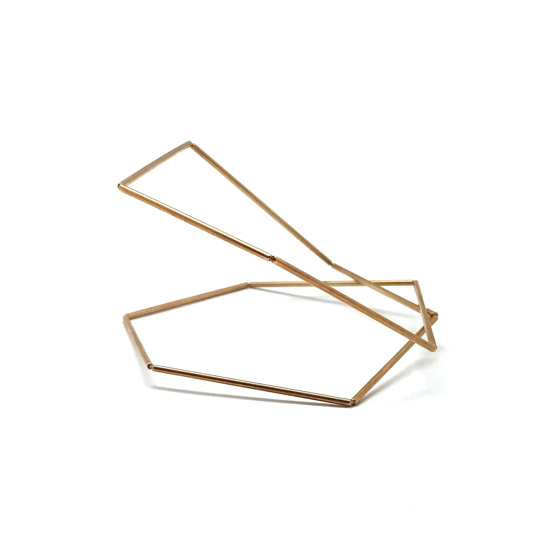 Geometric Angle Bracelet