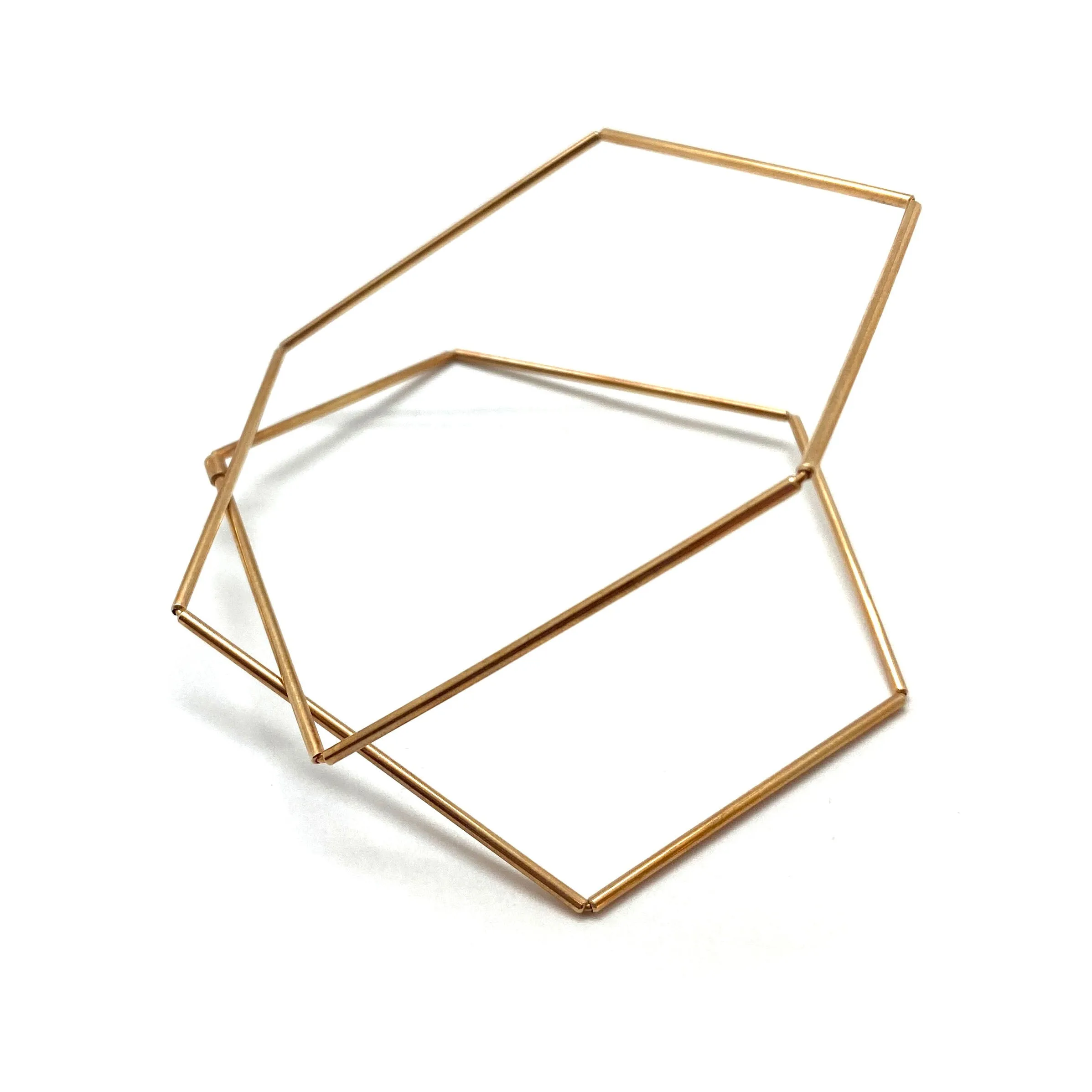 Geometric Angle Bracelet