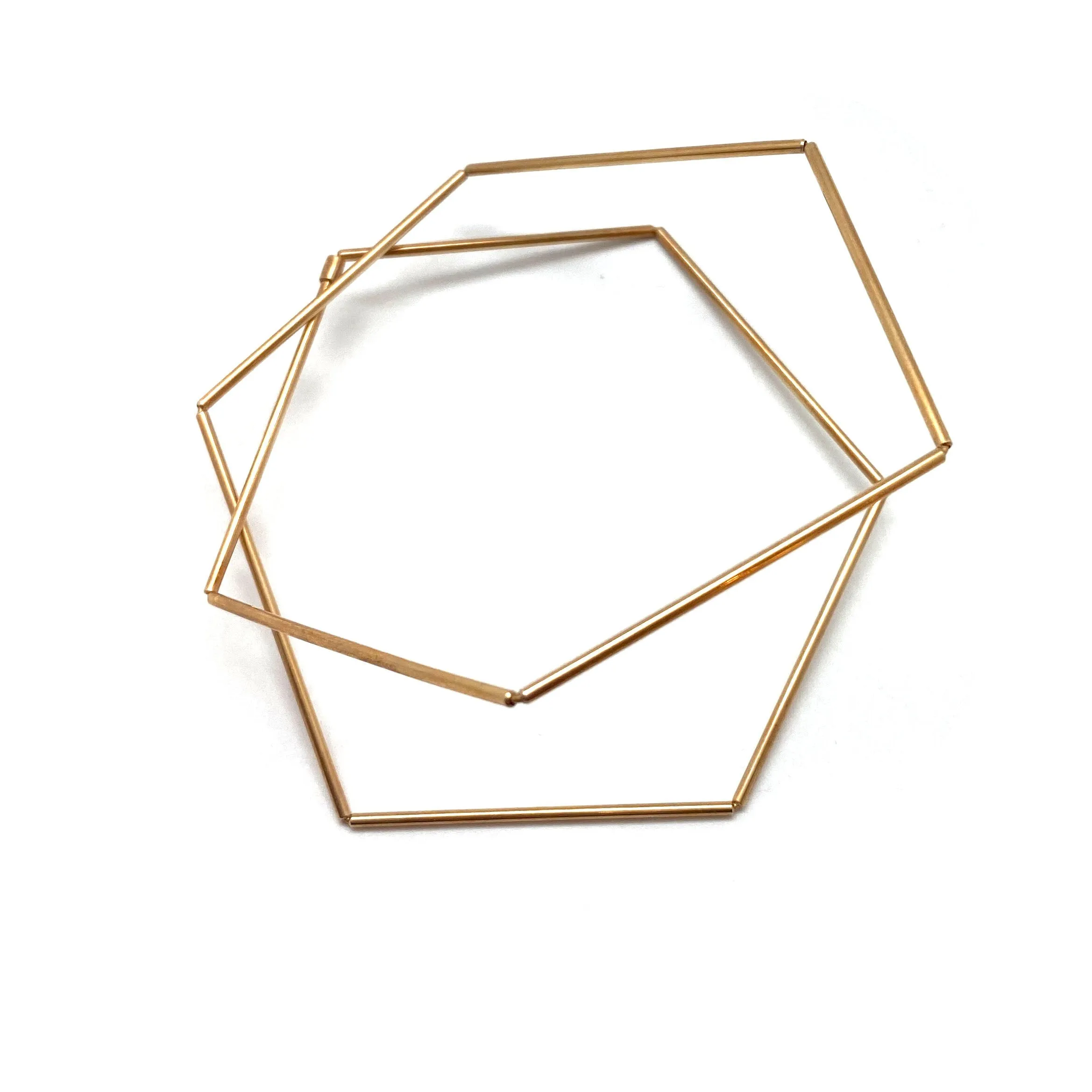 Geometric Angle Bracelet