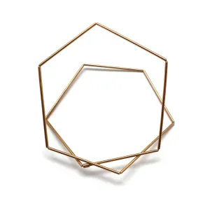 Geometric Angle Bracelet