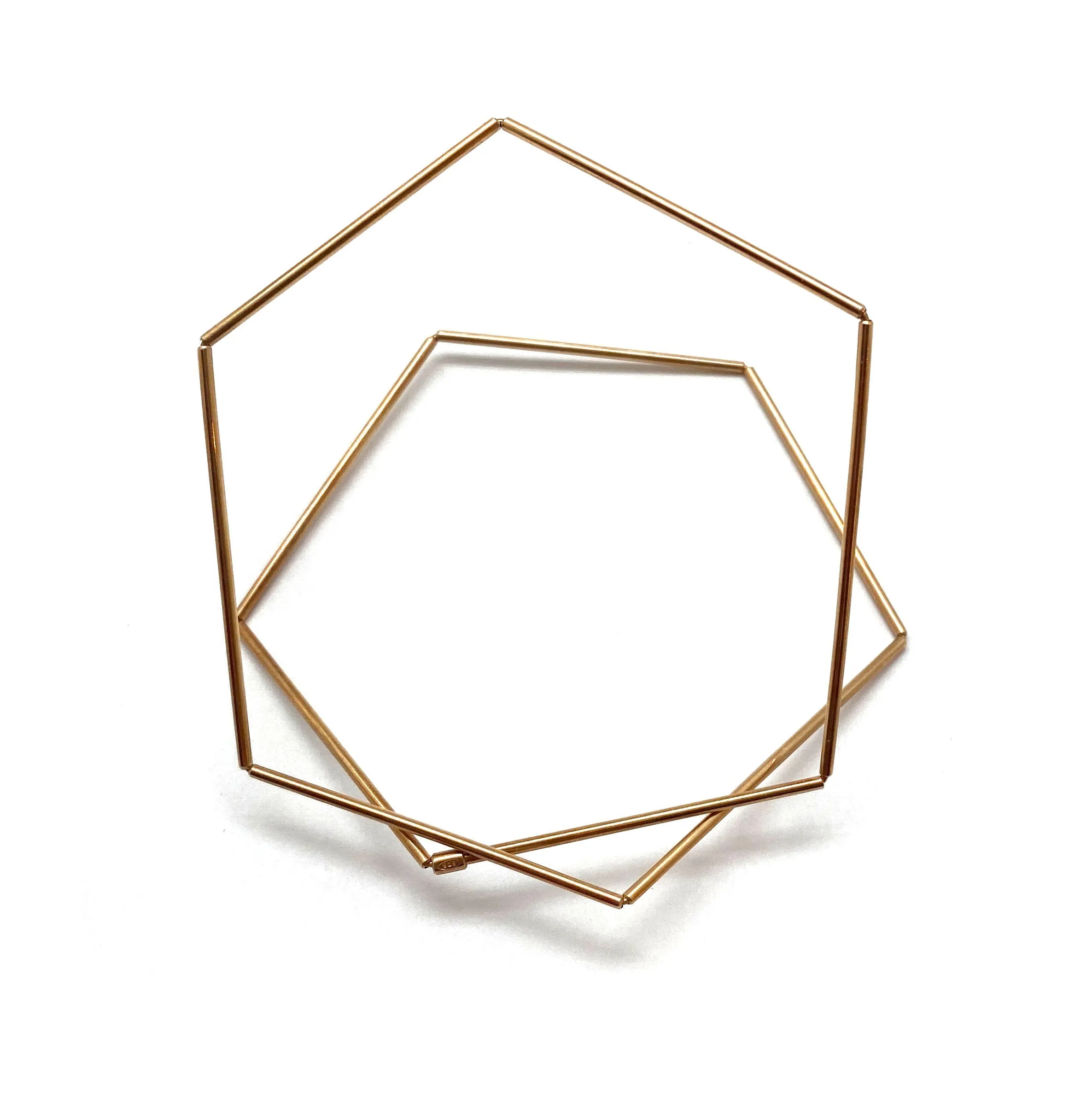 Geometric Angle Bracelet