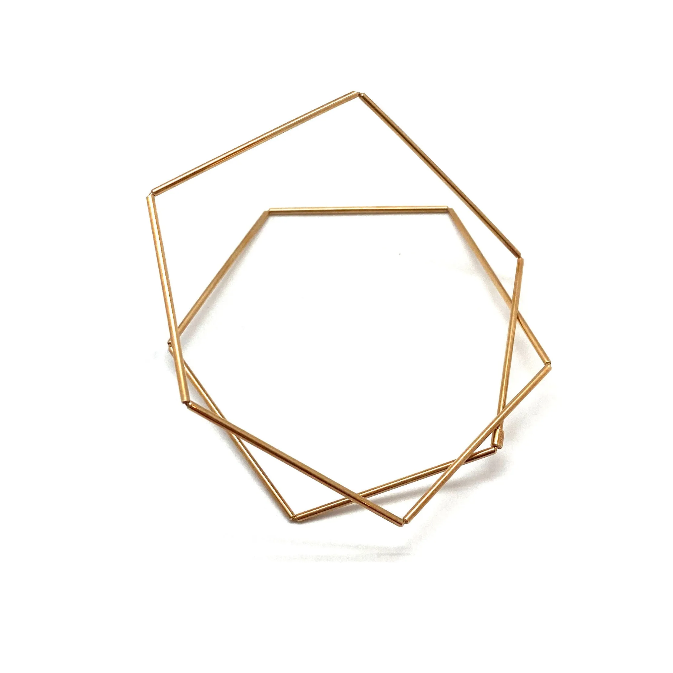 Geometric Angle Bracelet