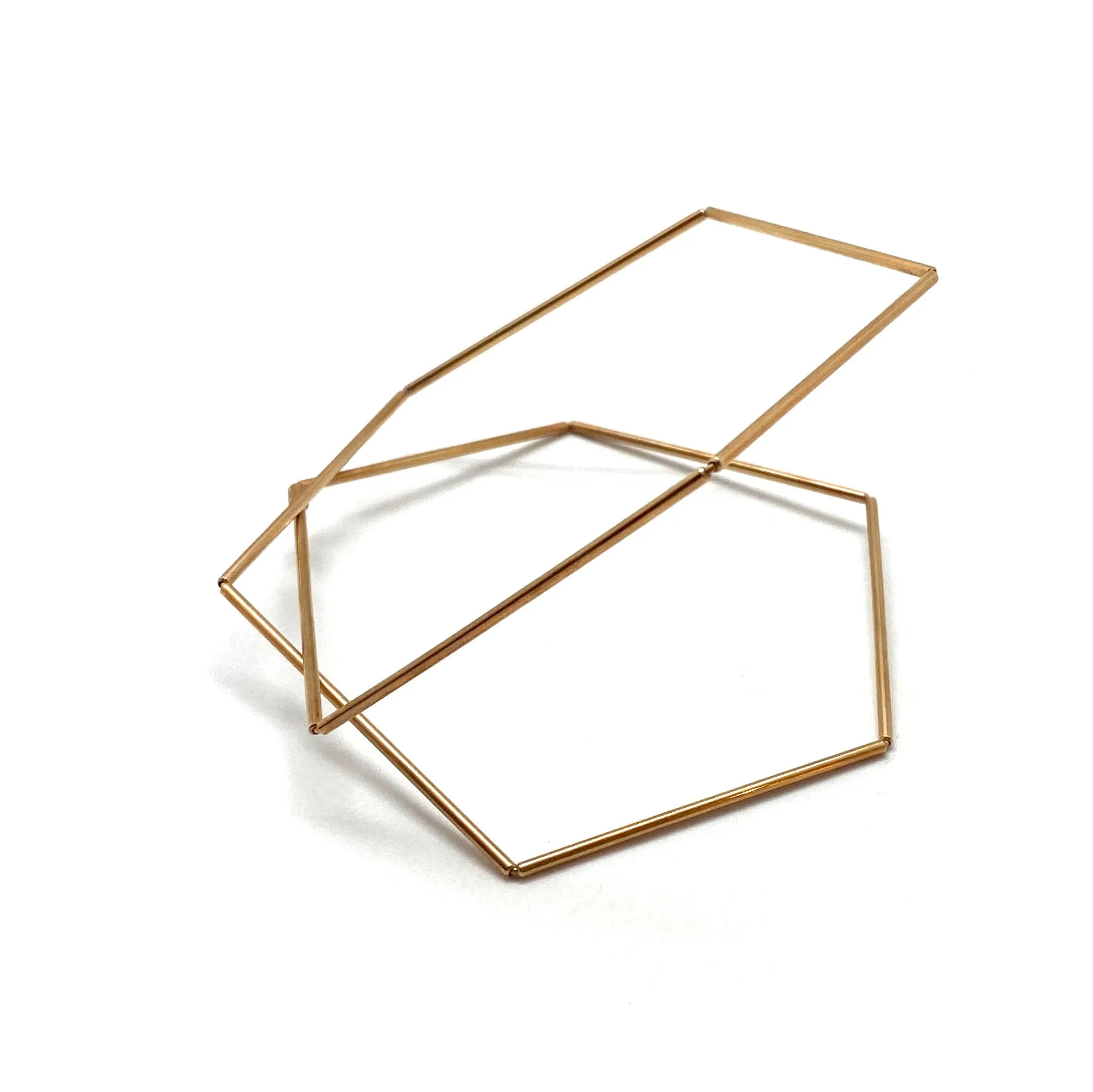 Geometric Angle Bracelet
