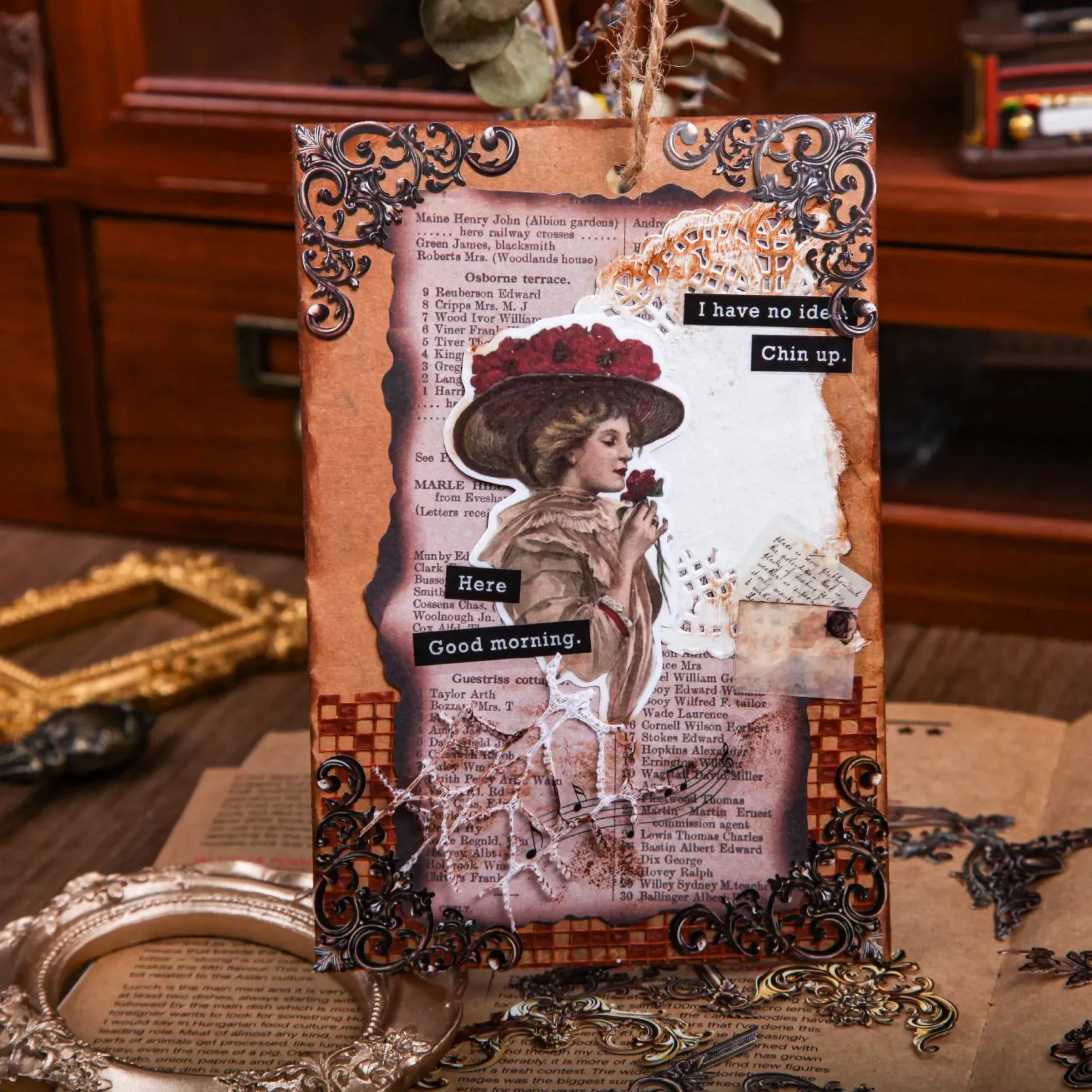 Gilded Art Deco Stickers - Elevate Your Creations with Timeless Elegance