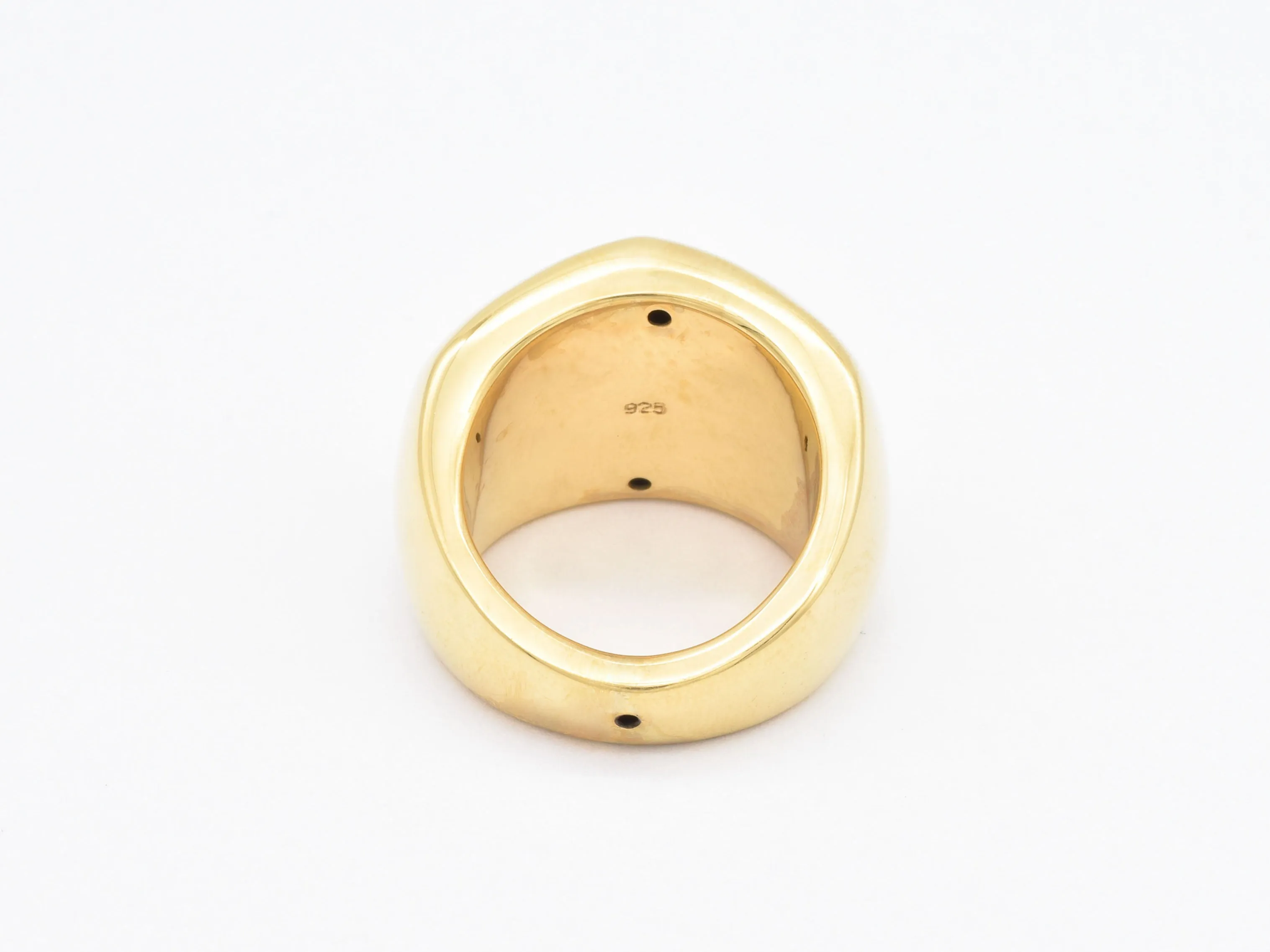 Gold Dome Ring - Statement Dome Ring, Chunky Gold Ring