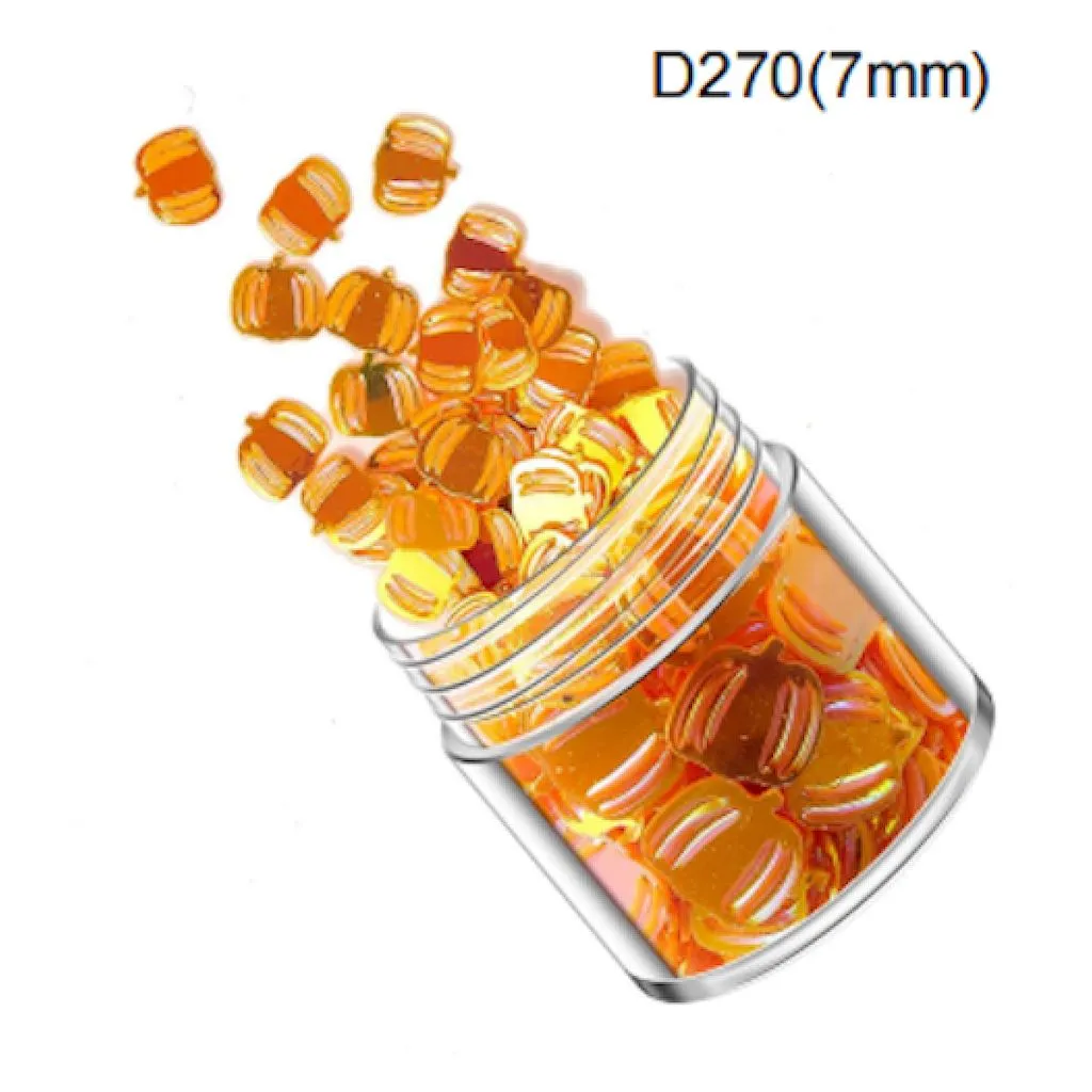 Halloween Nail Decoration Sequins