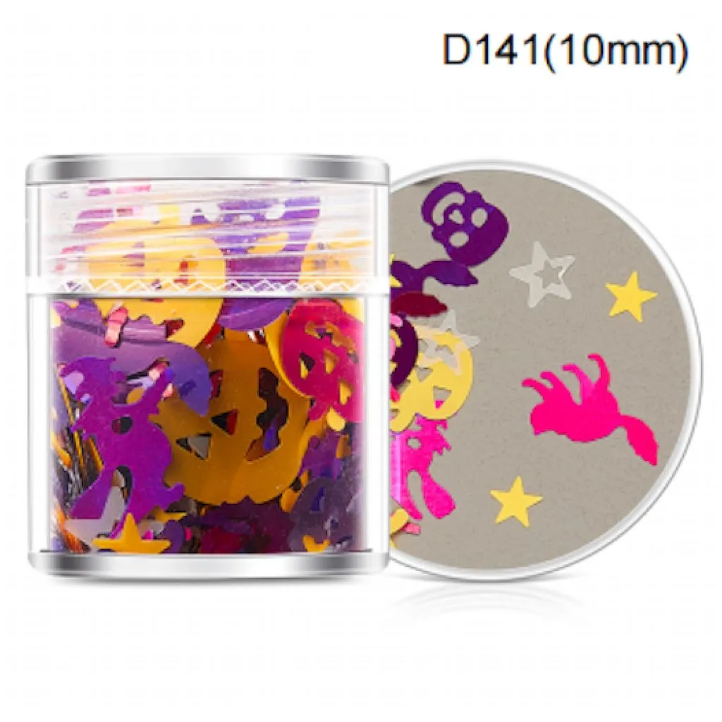 Halloween Nail Decoration Sequins
