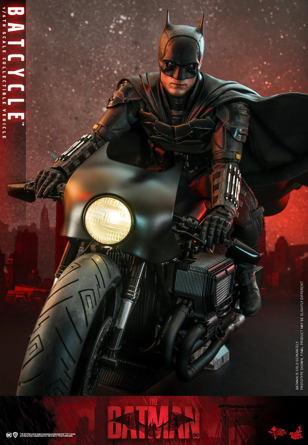 Hot Toys - MMS642 - The Batman - 1/6th scale Batcycle Collectible Vehicle