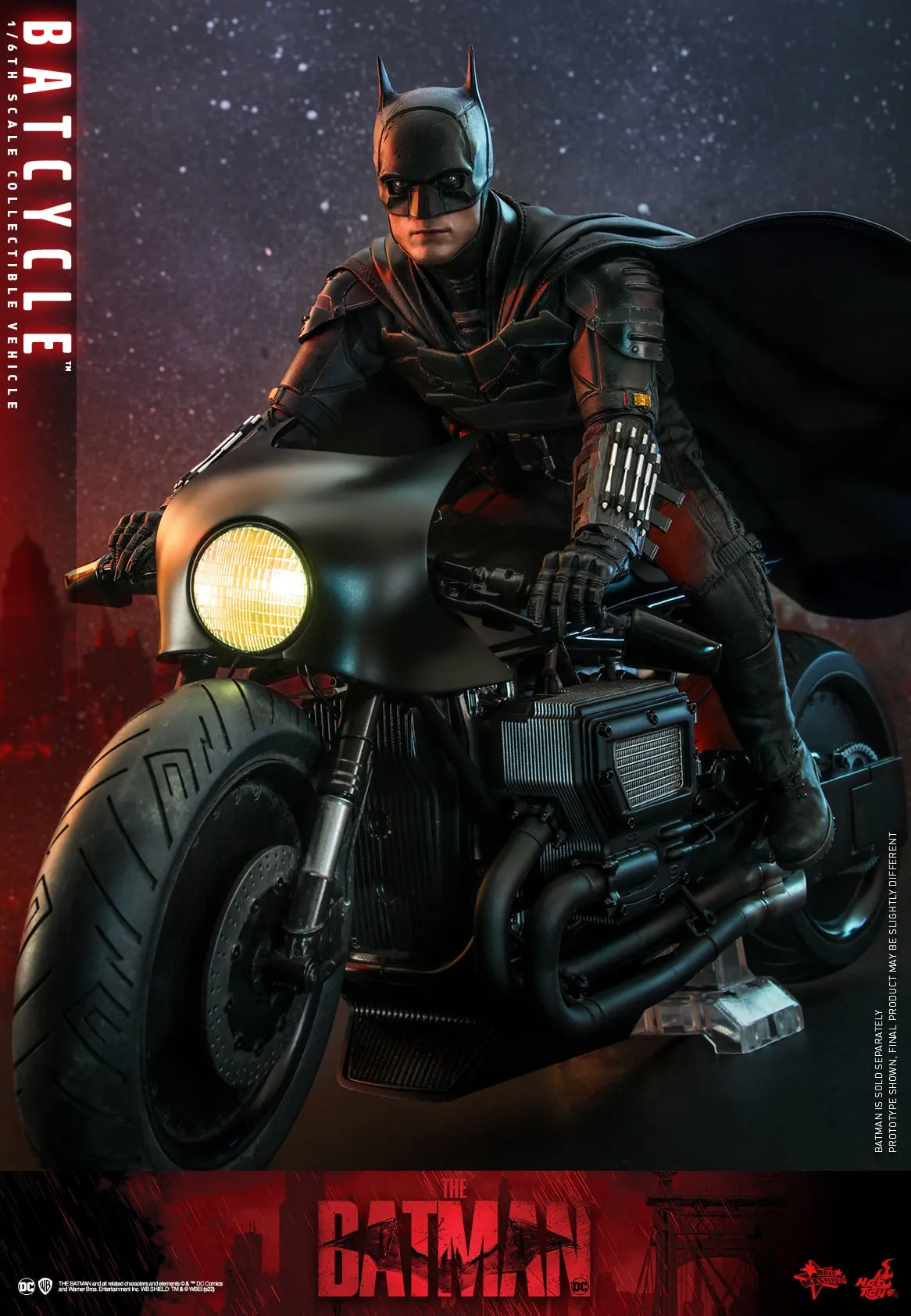 Hot Toys - MMS642 - The Batman - 1/6th scale Batcycle Collectible Vehicle