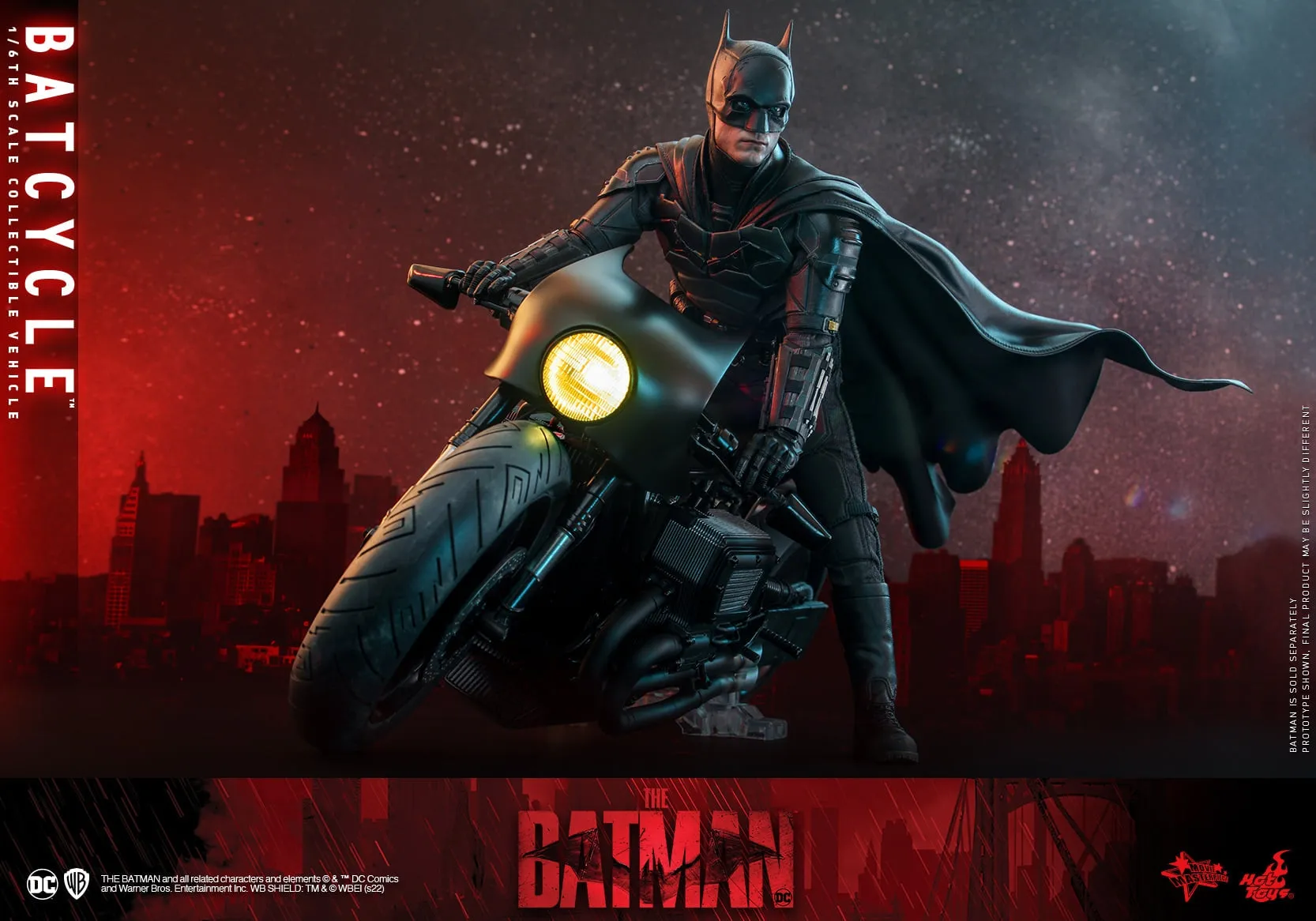 Hot Toys - MMS642 - The Batman - 1/6th scale Batcycle Collectible Vehicle