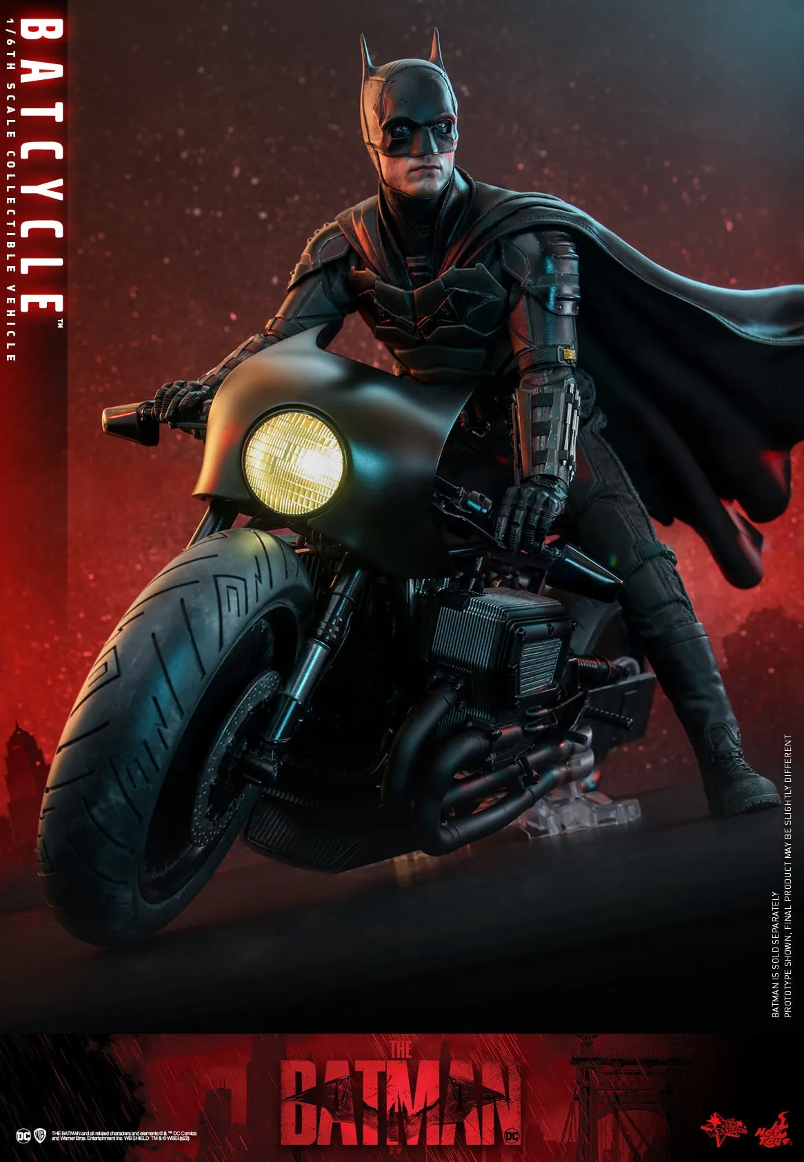 Hot Toys - MMS642 - The Batman - 1/6th scale Batcycle Collectible Vehicle