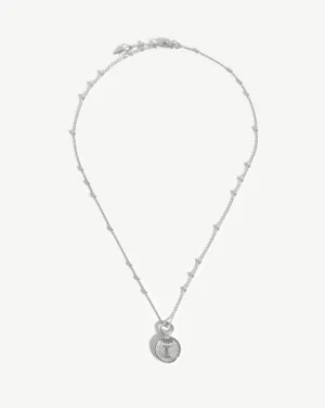 Initial Pendant Necklace - Initial I | Sterling Silver