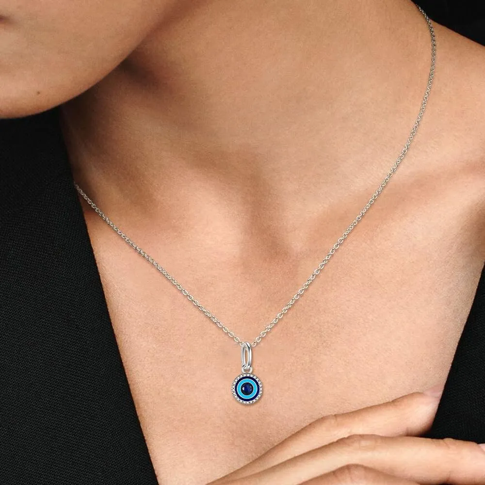 KEQ Charms for Pandora Me Bracelets 925 Silver Gampad Evil Eye Lucky Hamsa Hand Charm Beads Pendant Jewelry Mother's Gift for Woman Mom