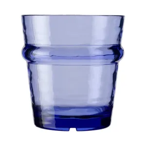 Libbey 109302 10 oz. Infinium Tidal Blue Rocks / Old Fashioned Glass - Case of 12 Pcs