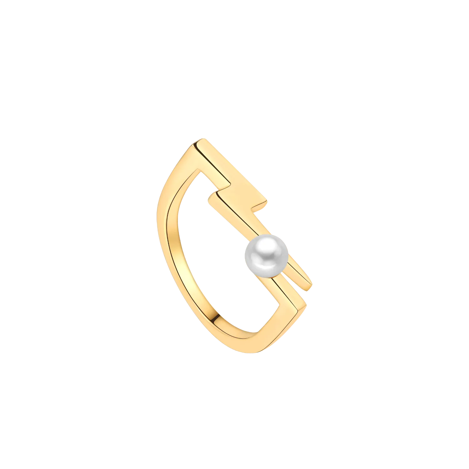 Lightning Statement Ring