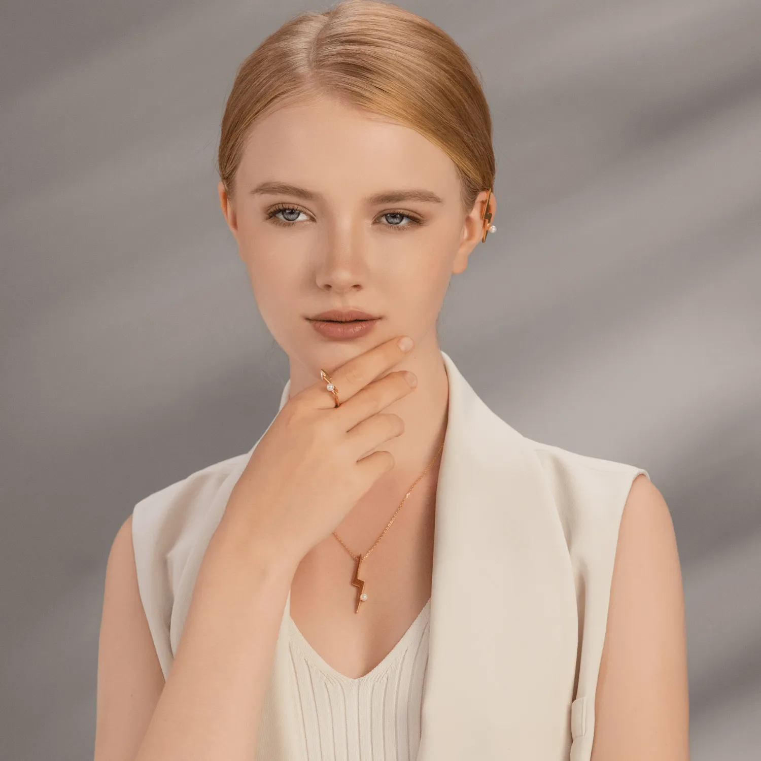 Lightning Statement Ring