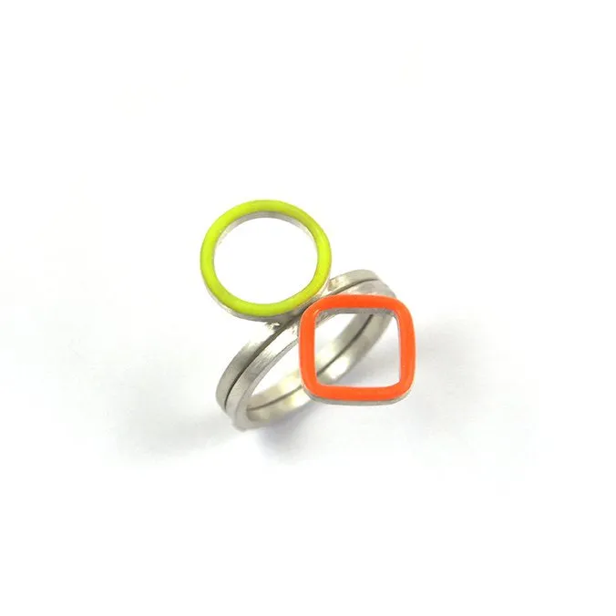 Losange stackable ring