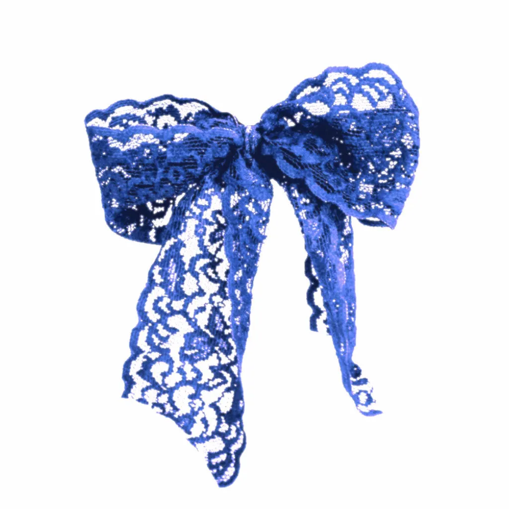 Luxe Lace Pony Bow