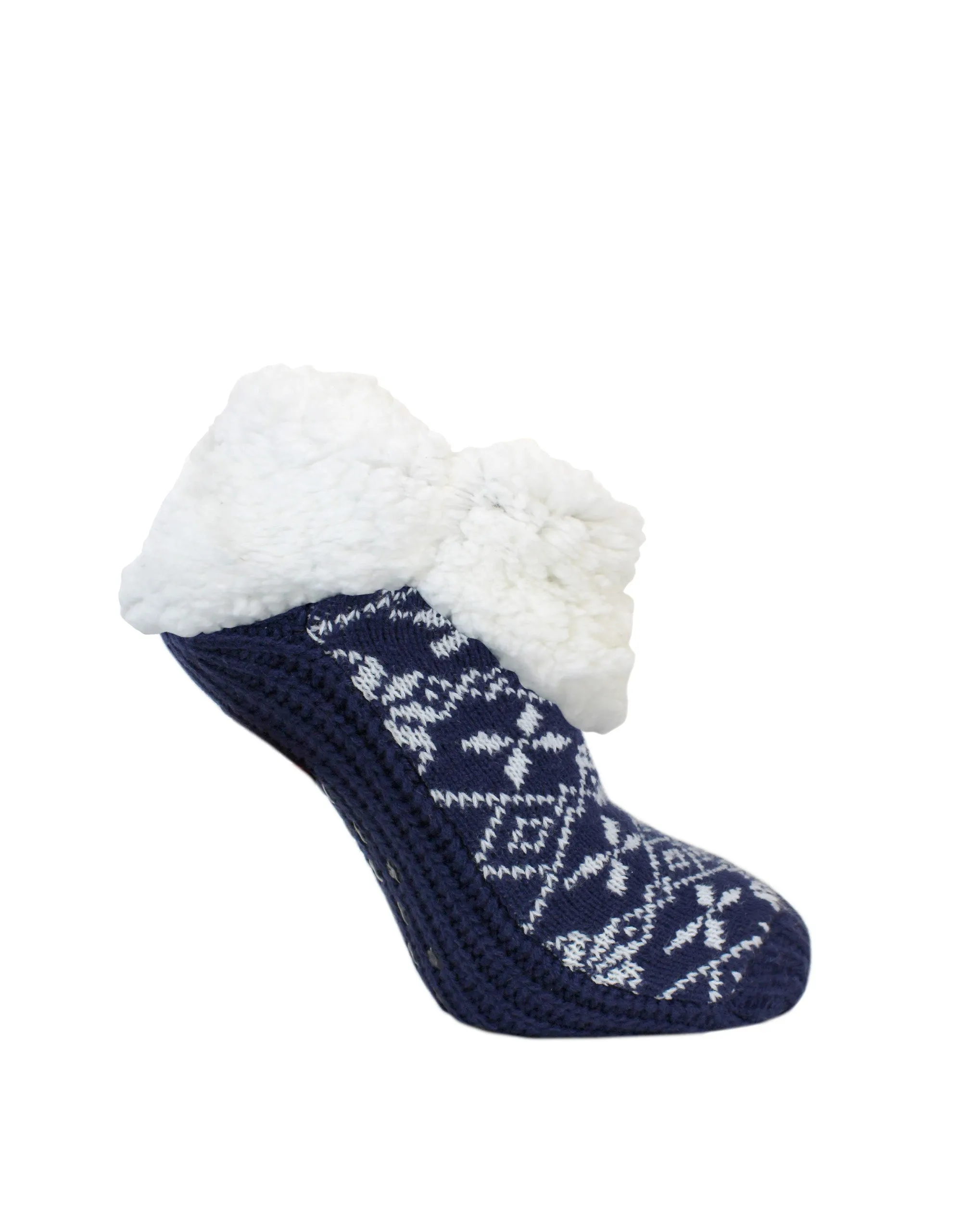 Men's Fireside Slipper Socks - Navy